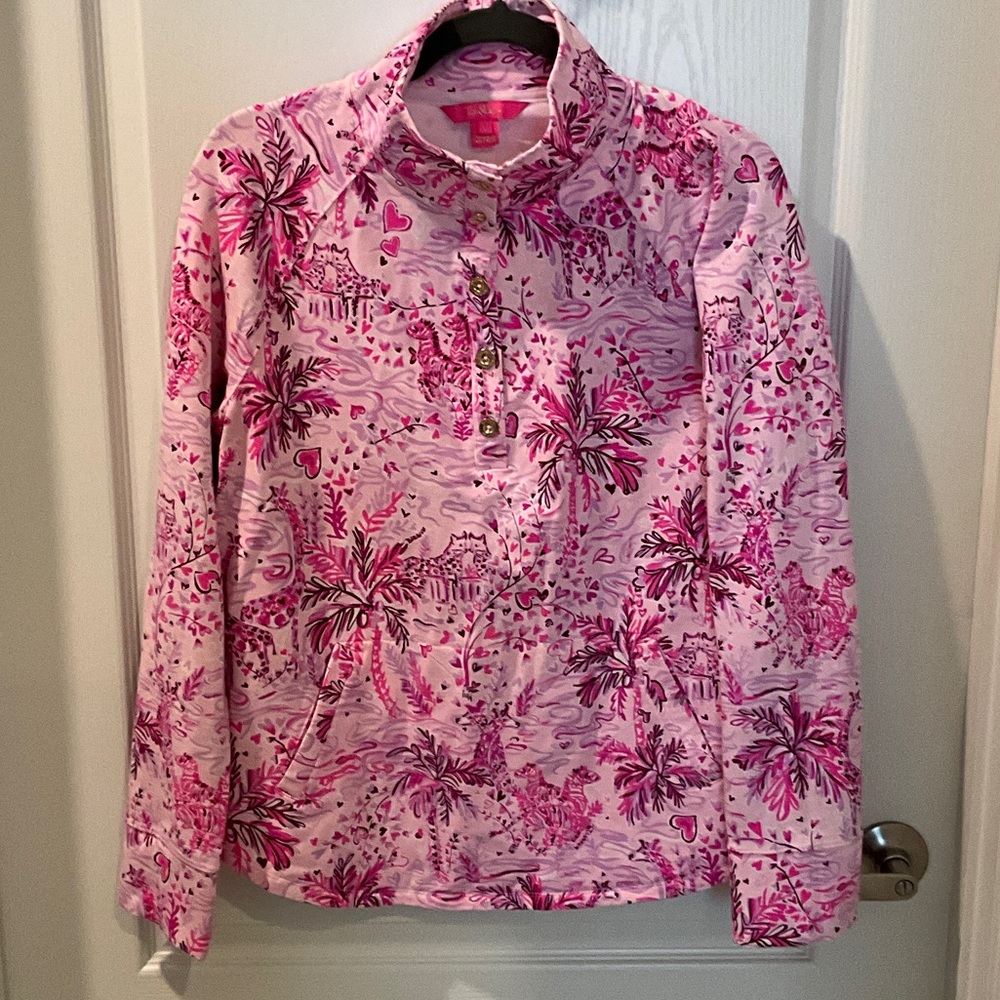 Pink Patterned Popover